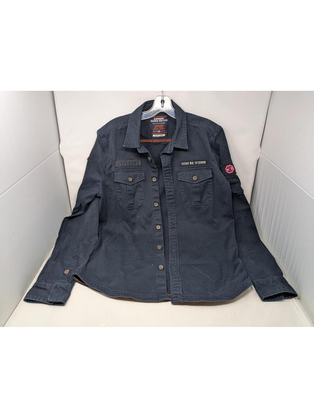 Superdry - Military Rookie Edition Jacket Mens L Navy Blue